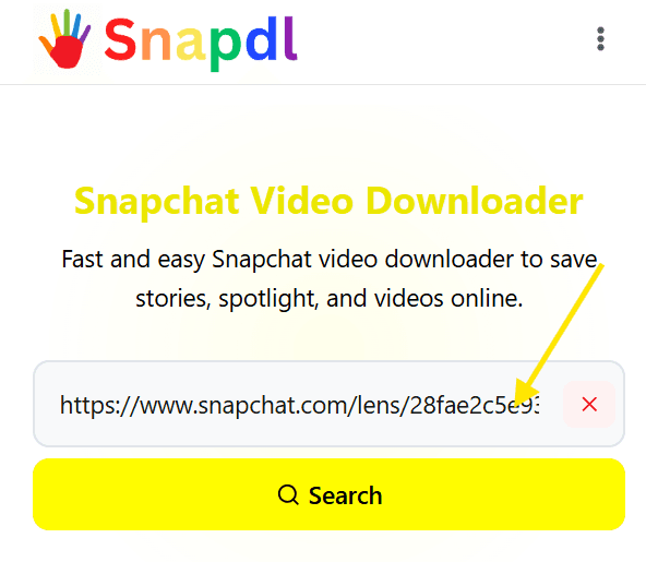 snapchat-video-downloader-how-to-use-step1